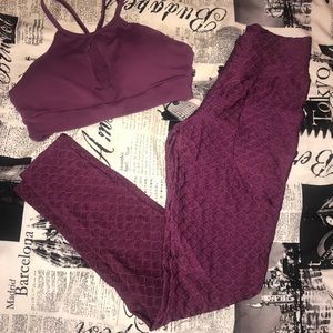 Yoga set: Never worn! Great condition!